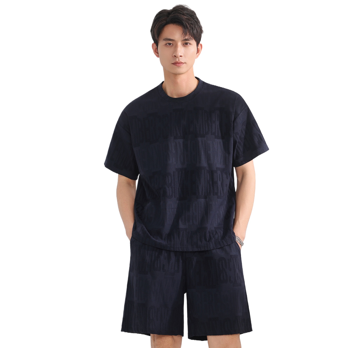 Cycling - 【Pantaloni a 5 punti】Set di t-shirt
