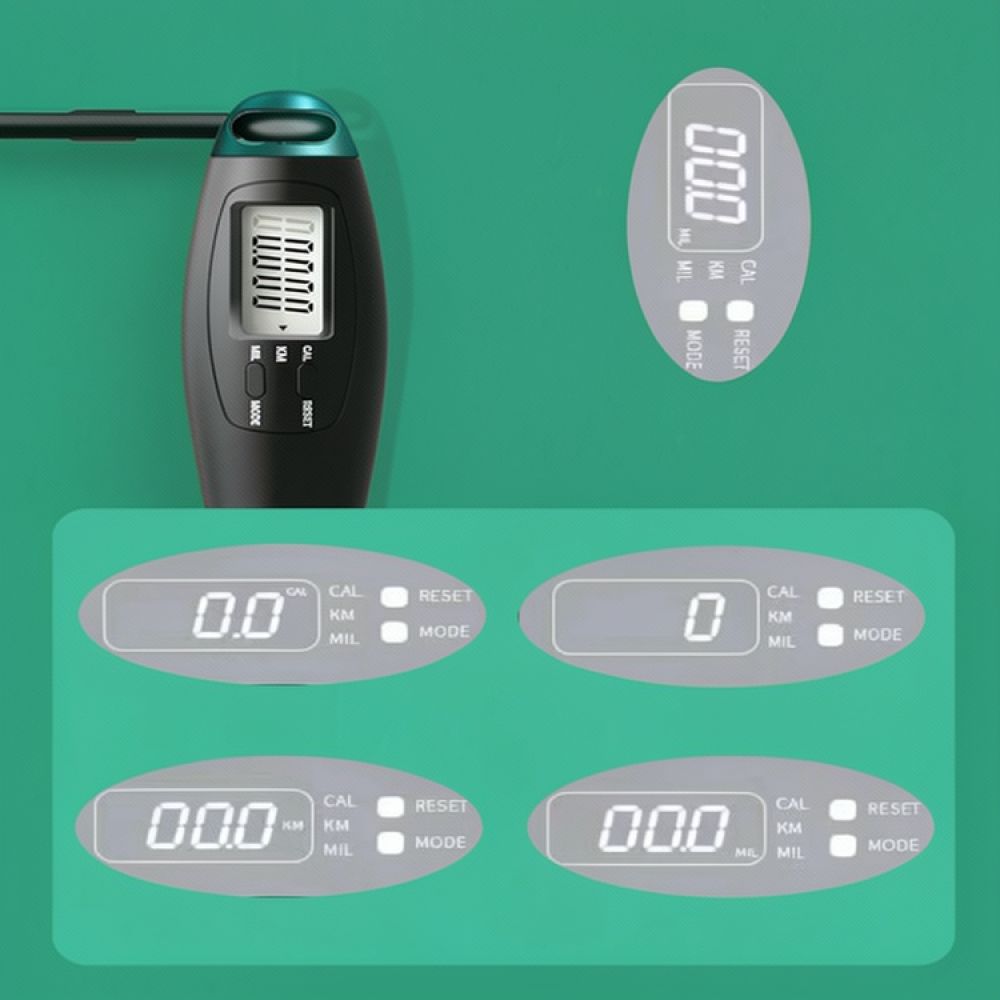 Smart Jump Rope Digital Counter - Corda per saltare digitale intelligente con