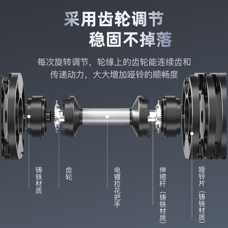 Attrezzatura Fitness di Alta Q - Adjustable Dumbbell Pair 40Kg recensione e prezzo