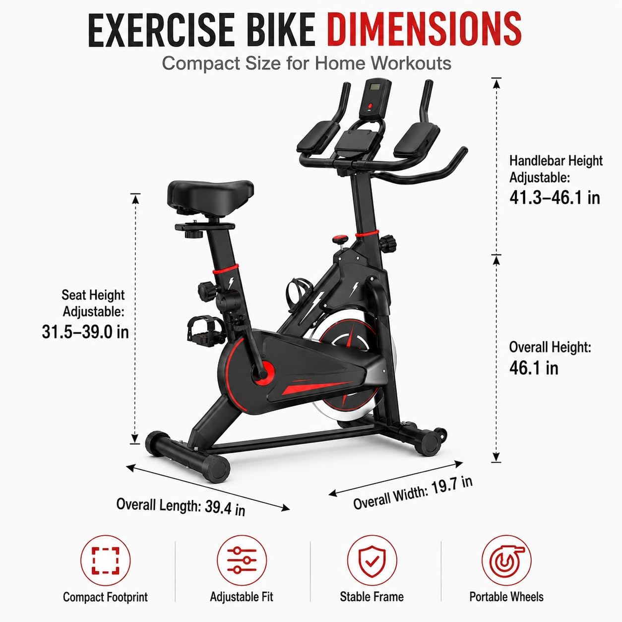 Cyclette magnetica per uso int - Exercise Bike Magnetic Resistance recensione e prezzo