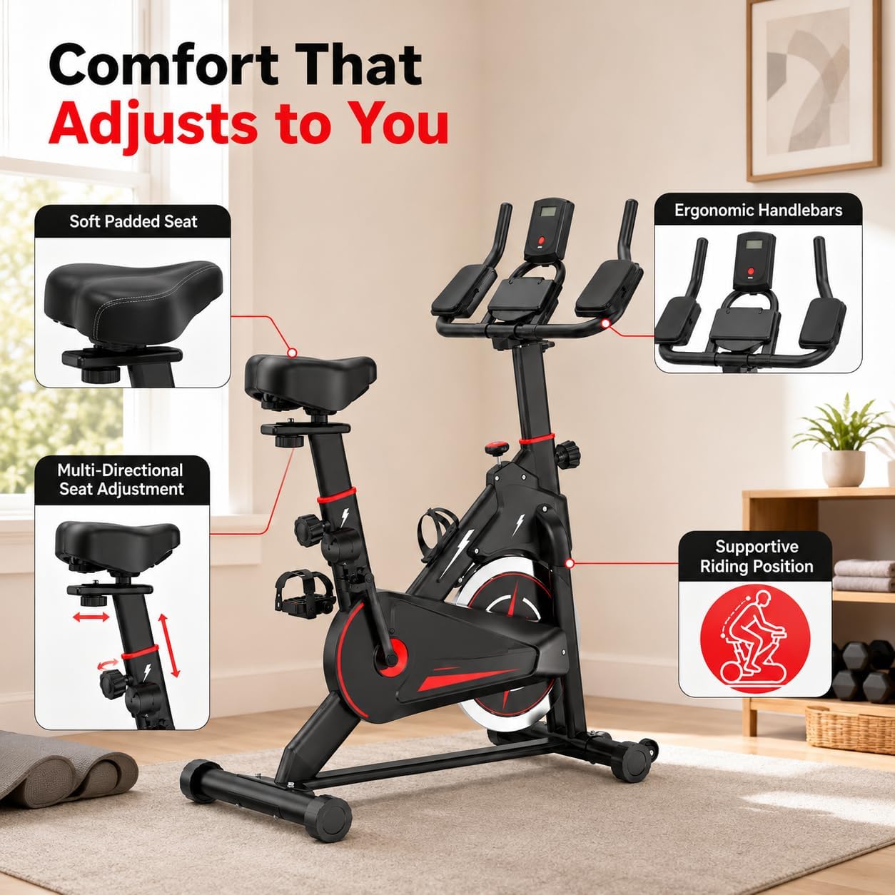 Cyclette magnetica per uso int - Exercise Bike Magnetic Resistance recensione e prezzo