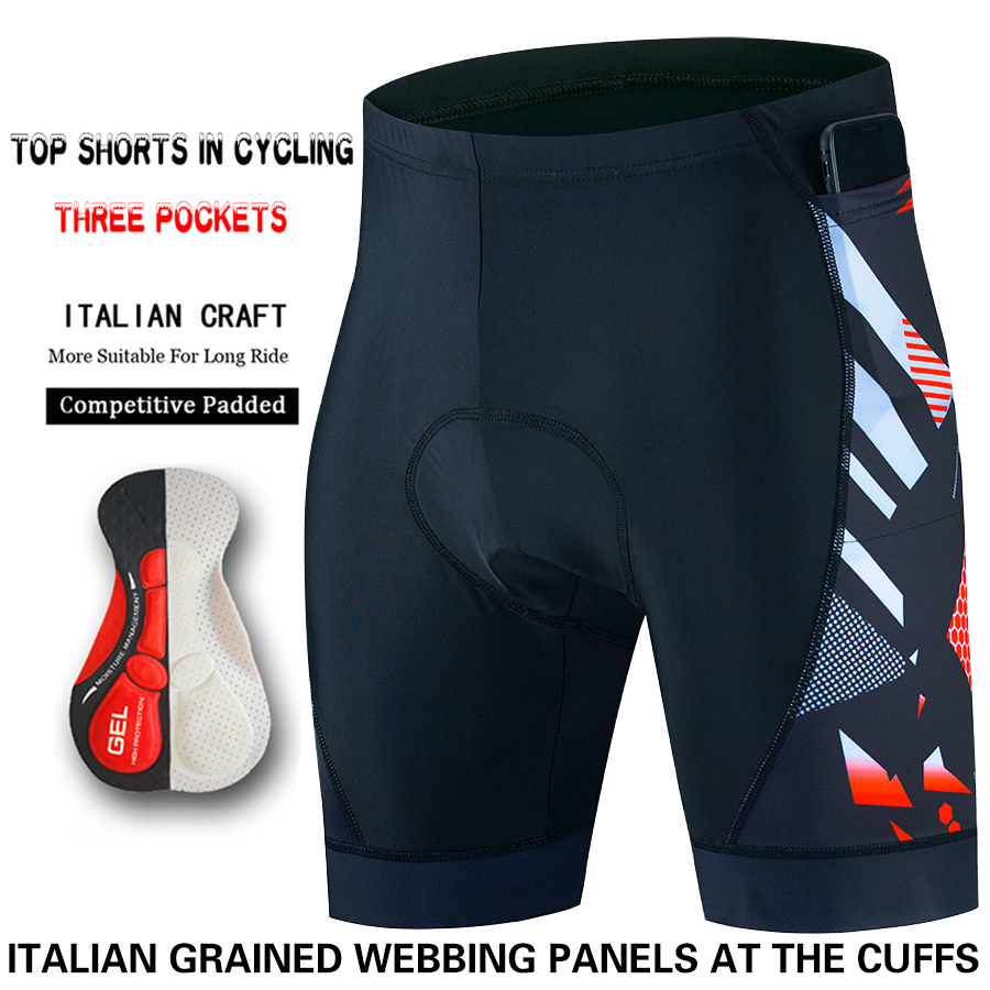Pantaloncini da ciclismo a tre - Padded Cycling Shorts 5D Gel recensione e prezzo
