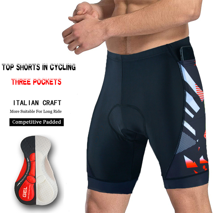 Pantaloncini da ciclismo a tre - Padded Cycling Shorts 5D Gel recensione e prezzo