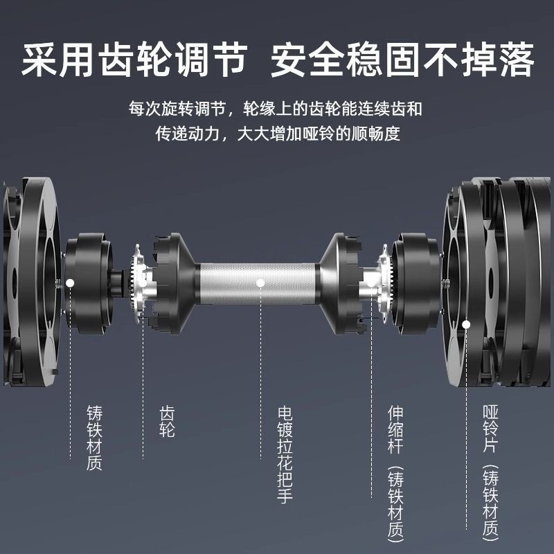 Manubrio regolabile profession - Adjustable Dumbbell Pair 40Kg recensione e prezzo